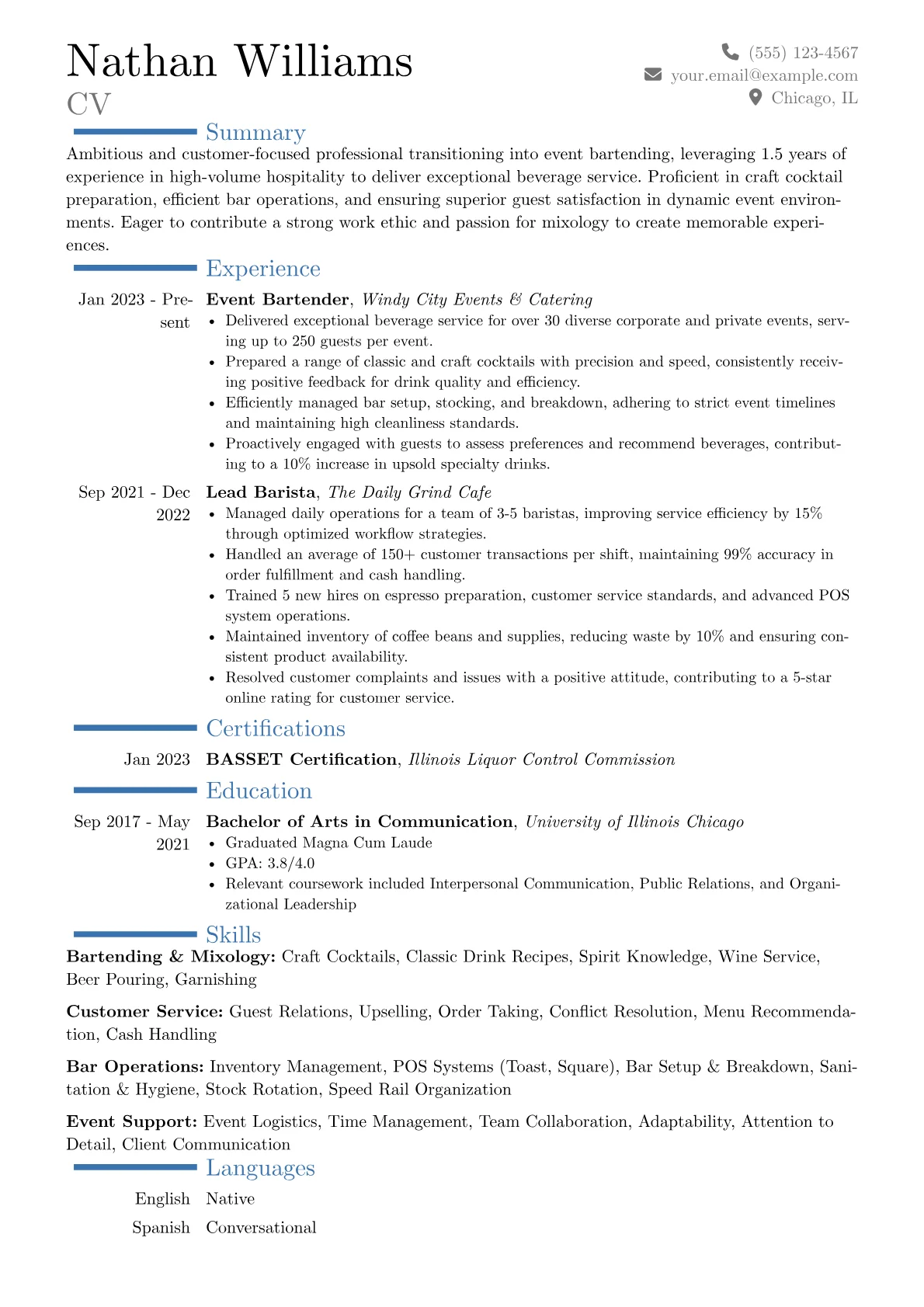 Career changer version - Page 1