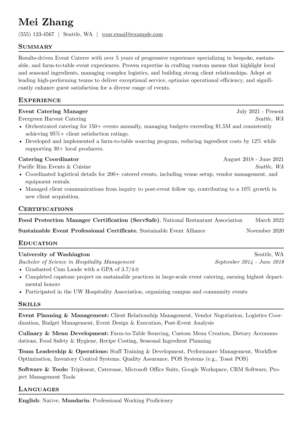 Event Planning version - Page 1