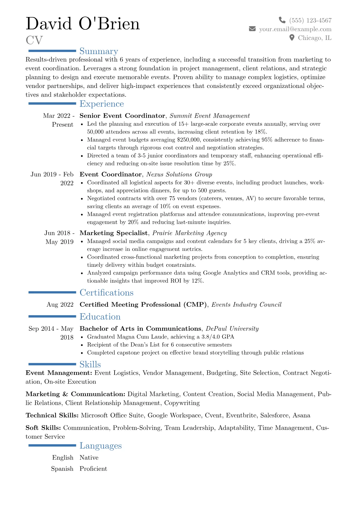 Career changer version - Page 1