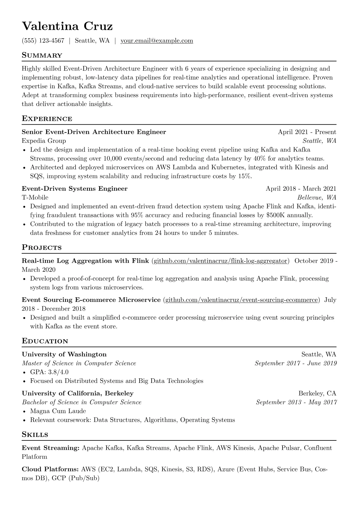 Event Driven Engineer version - Page 1