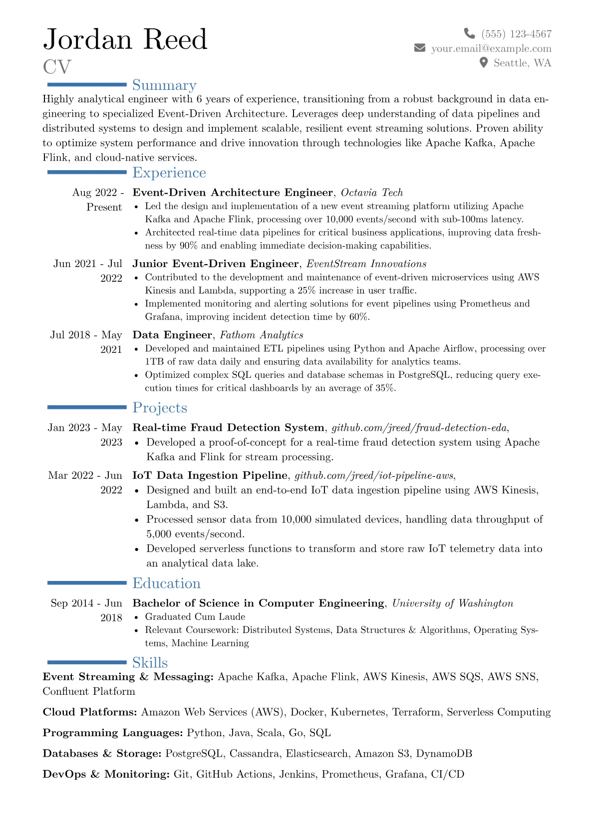 Career changer version - Page 1