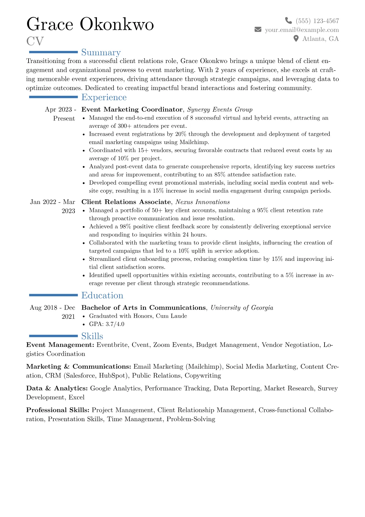 Career changer version - Page 1