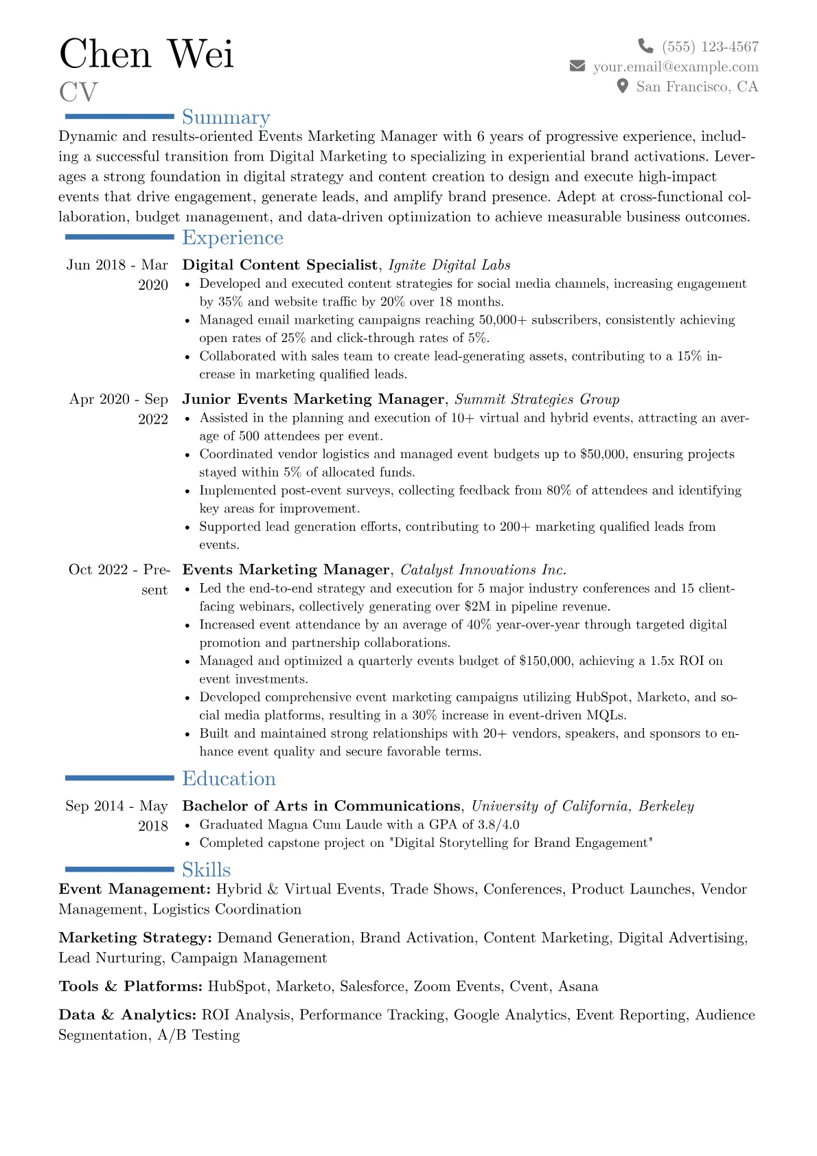 Career changer version - Page 1
