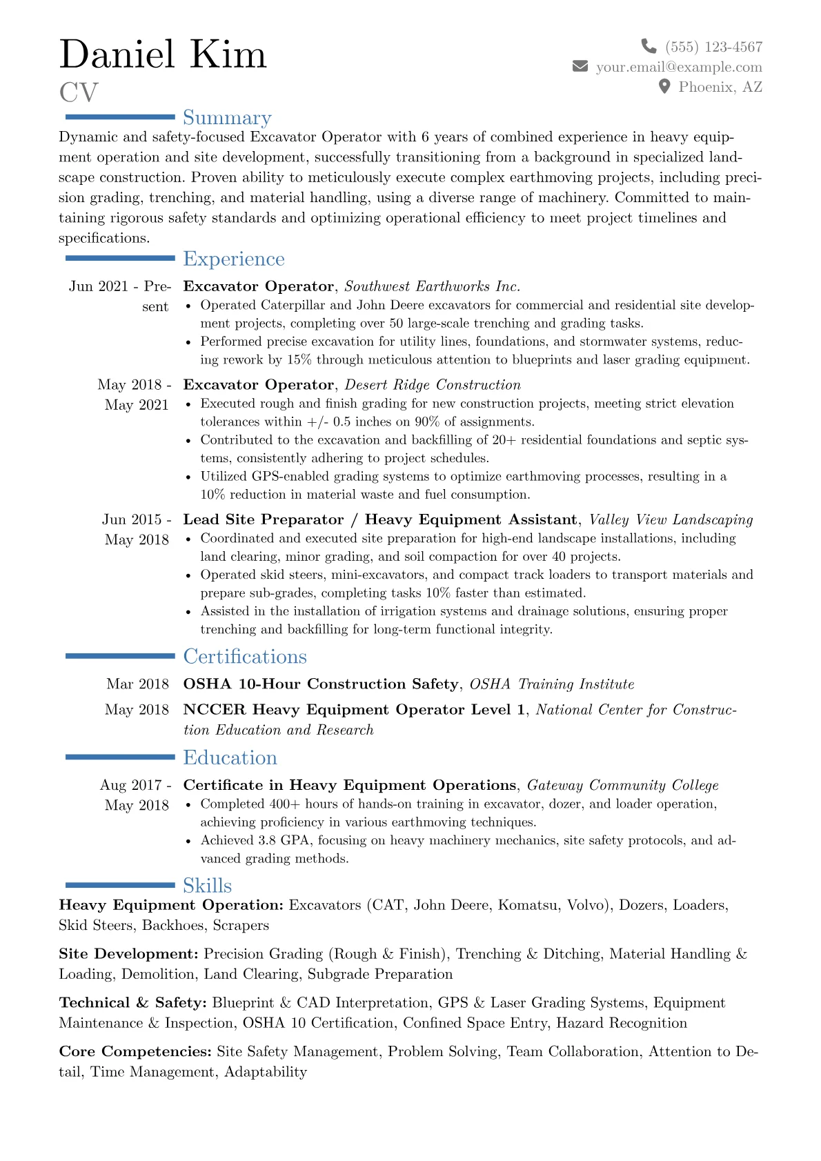Career changer version - Page 1