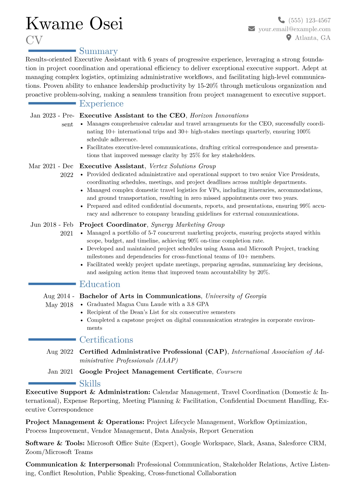 Career changer version - Page 1