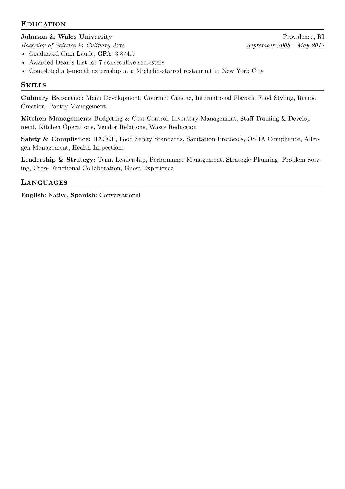Culinary Expertise version - Page 2