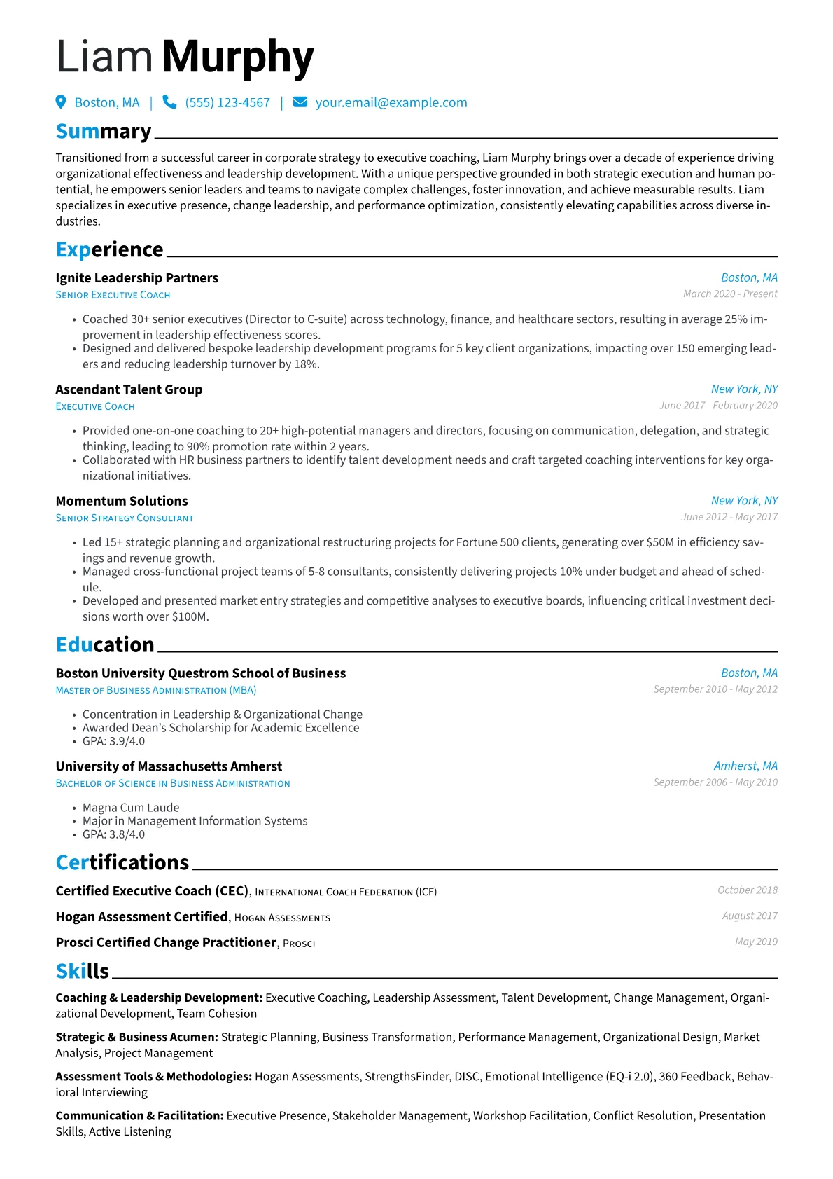 Career changer version - Page 1