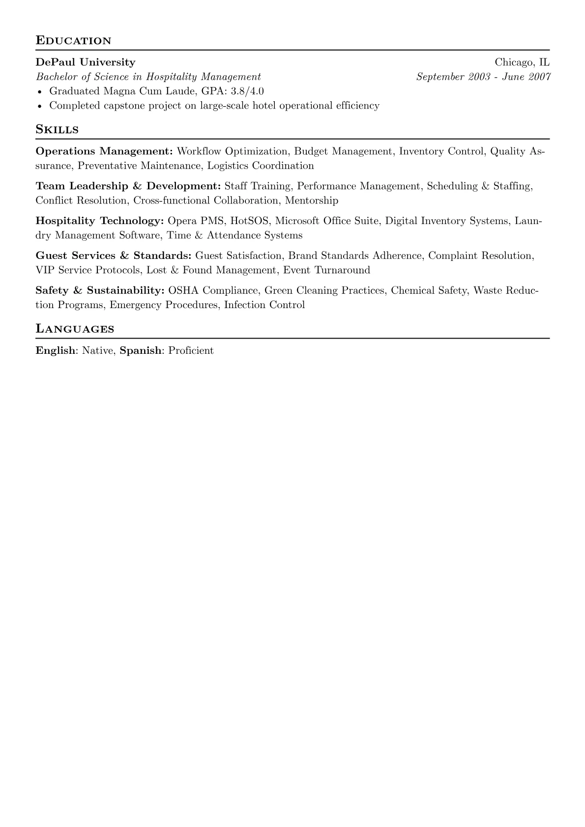 Executive Housekeeper version - Page 2