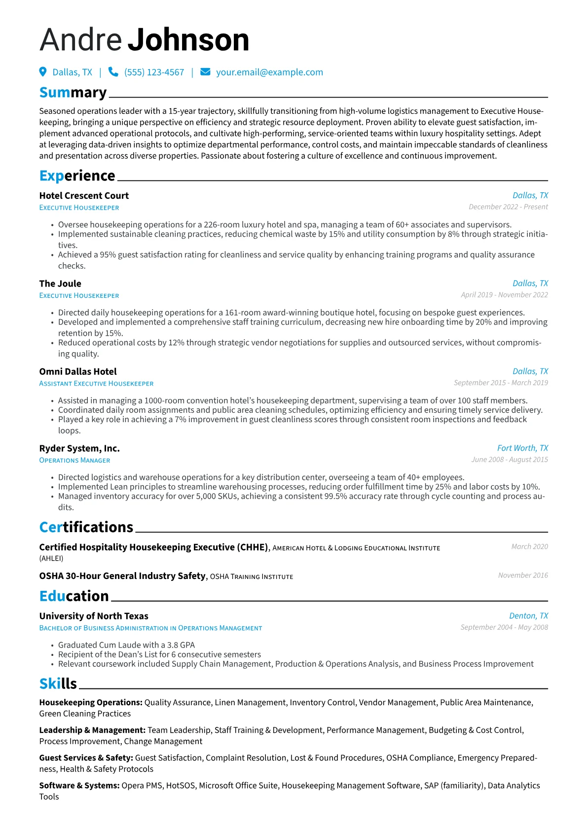Career changer version - Page 1