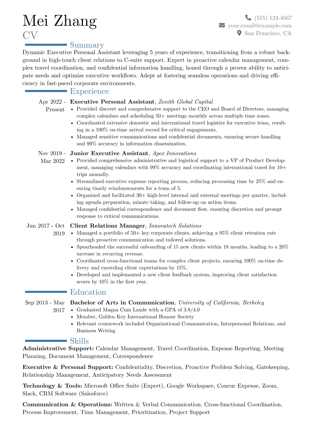 Career changer version - Page 1