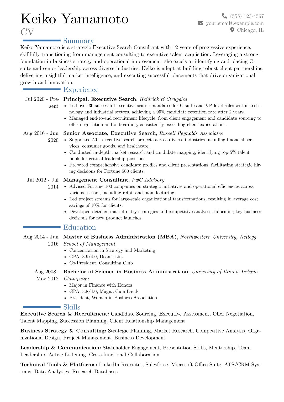 Career changer version - Page 1