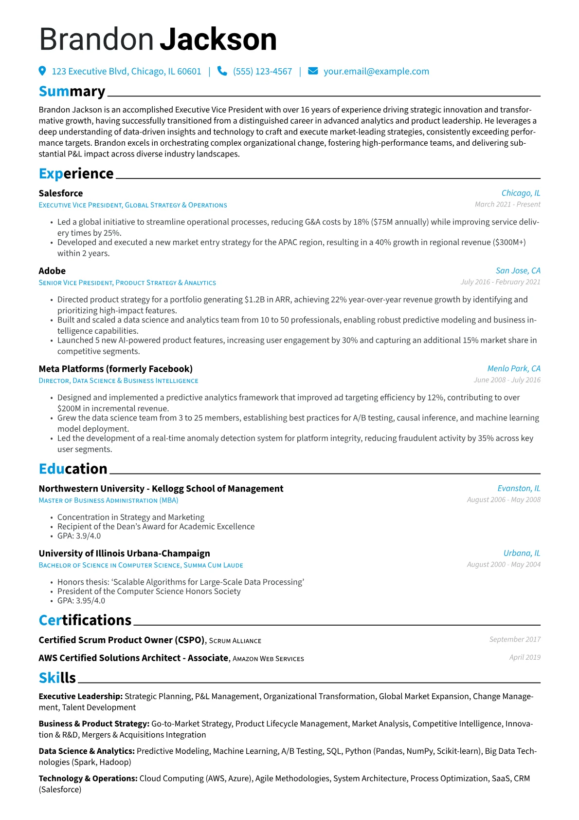 Career changer version - Page 1