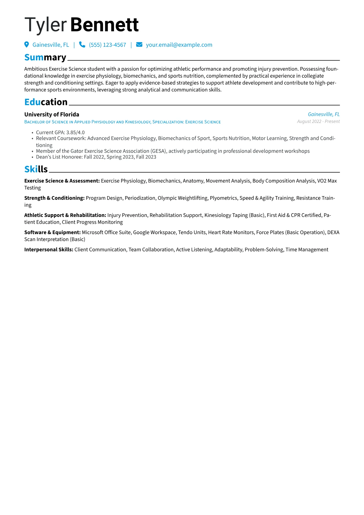 Sports Performance version - Page 1