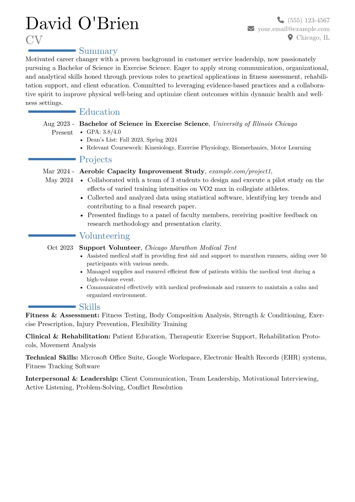 Career changer version - Page 1