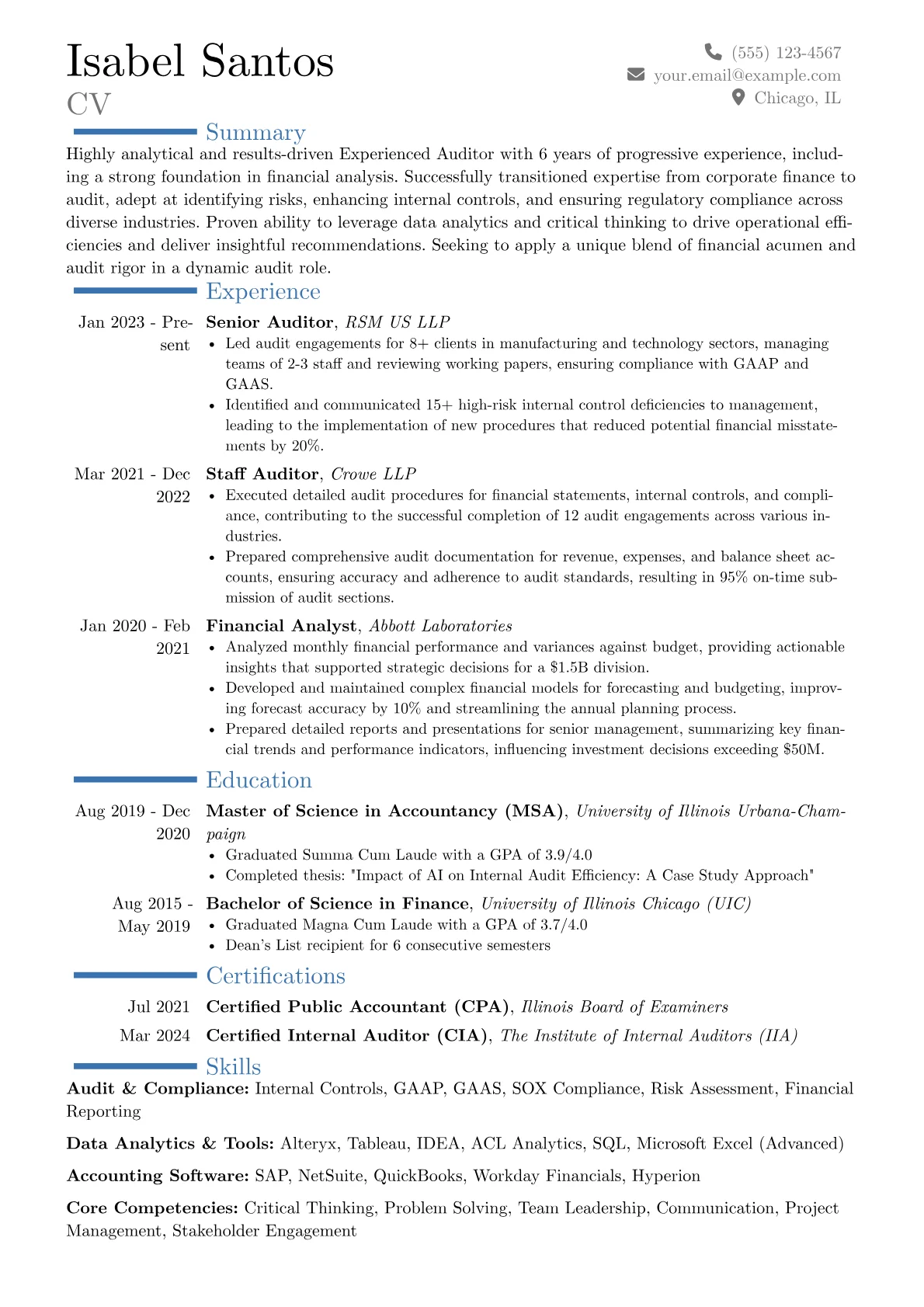 Career changer version - Page 1
