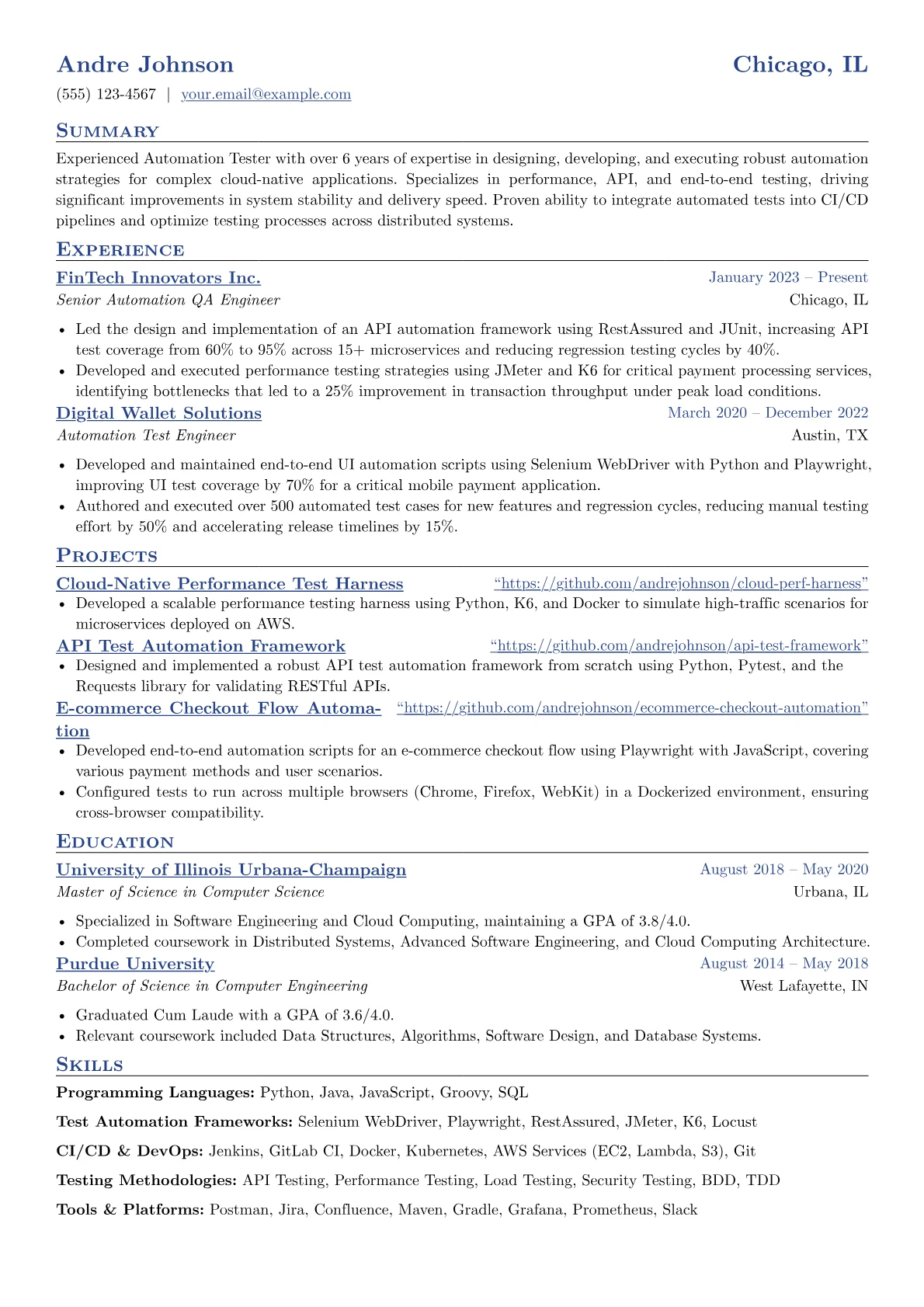 Experienced Automation version - Page 1