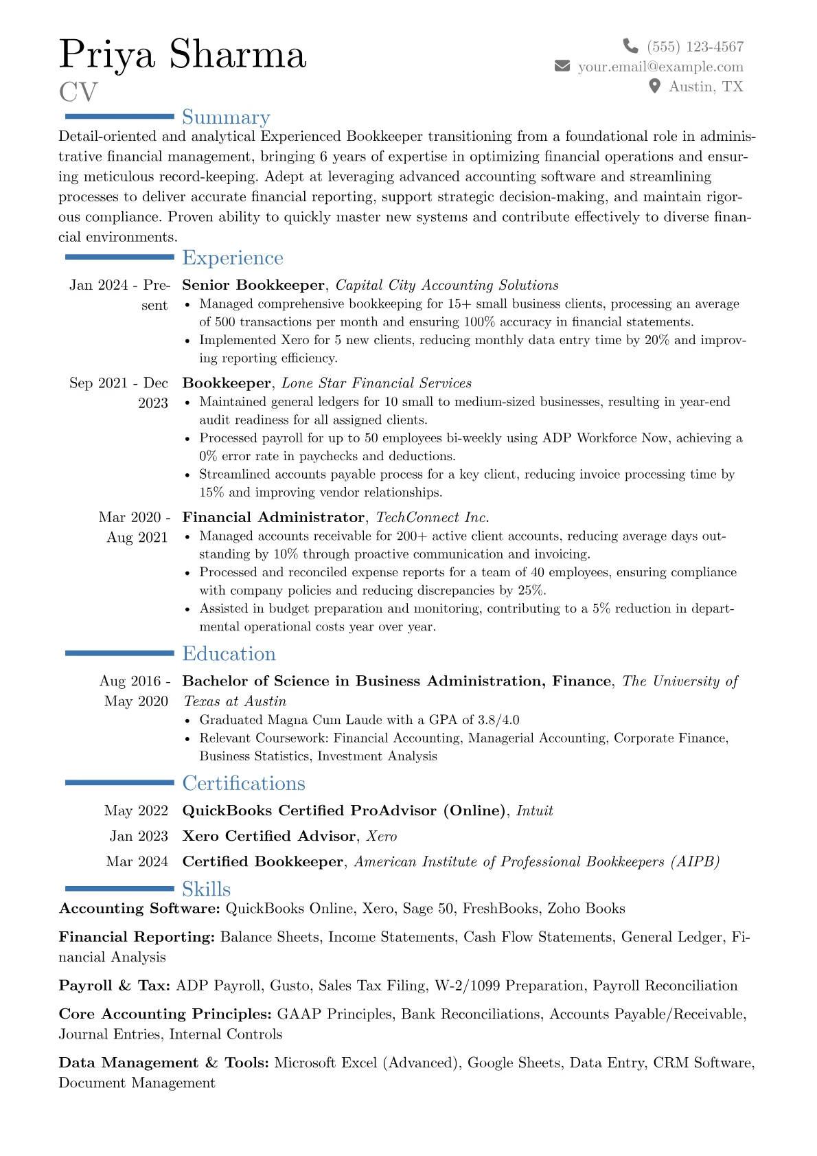 Career changer version - Page 1