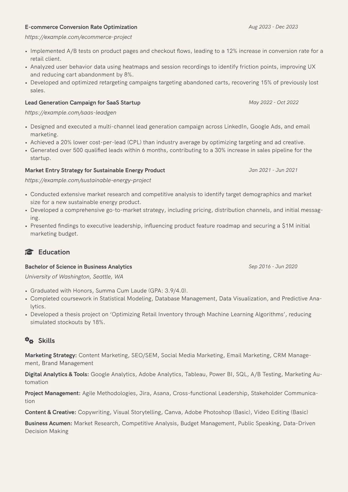 Career changer version - Page 2