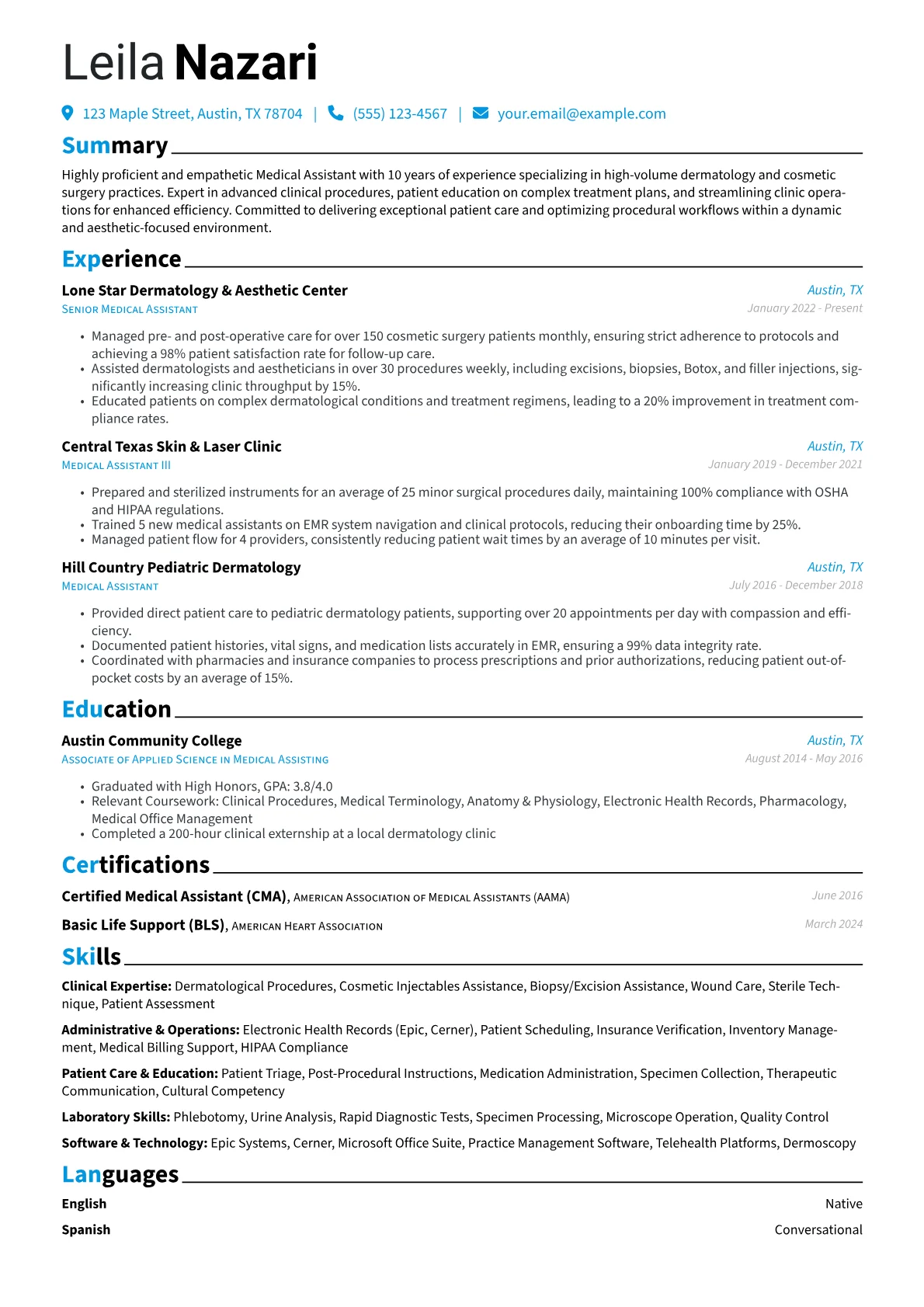 Specialized Clinic version - Page 1