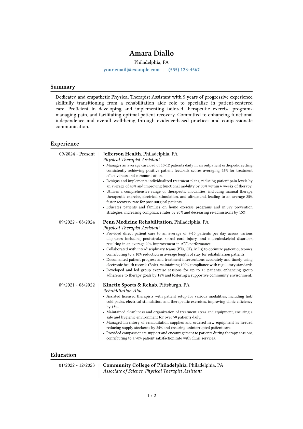 Career changer version - Page 1