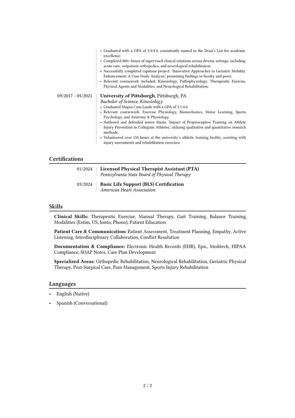Career changer version - Page 2