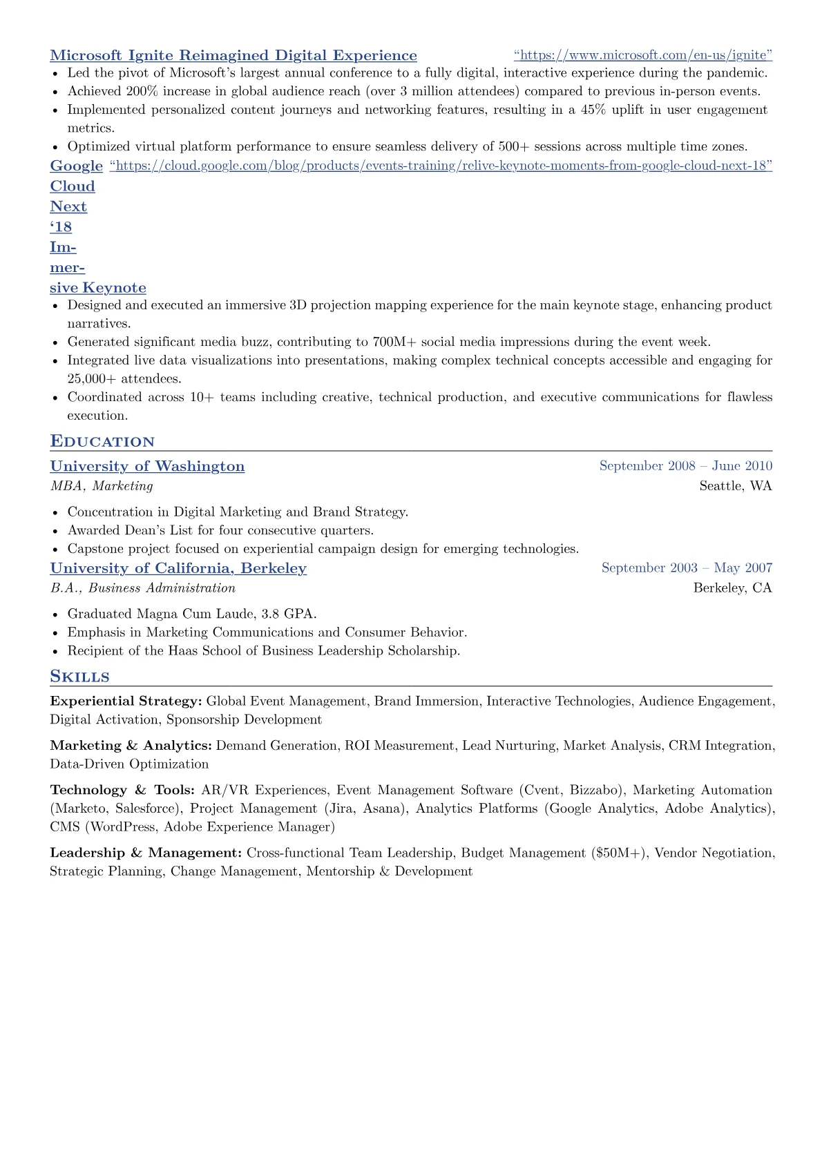 Experiential Strategy version - Page 2