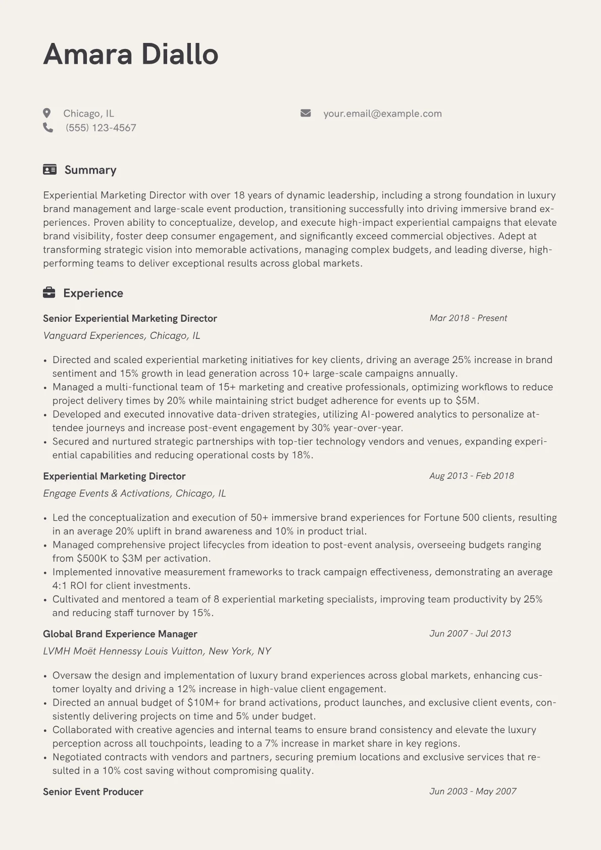 Career changer version - Page 1