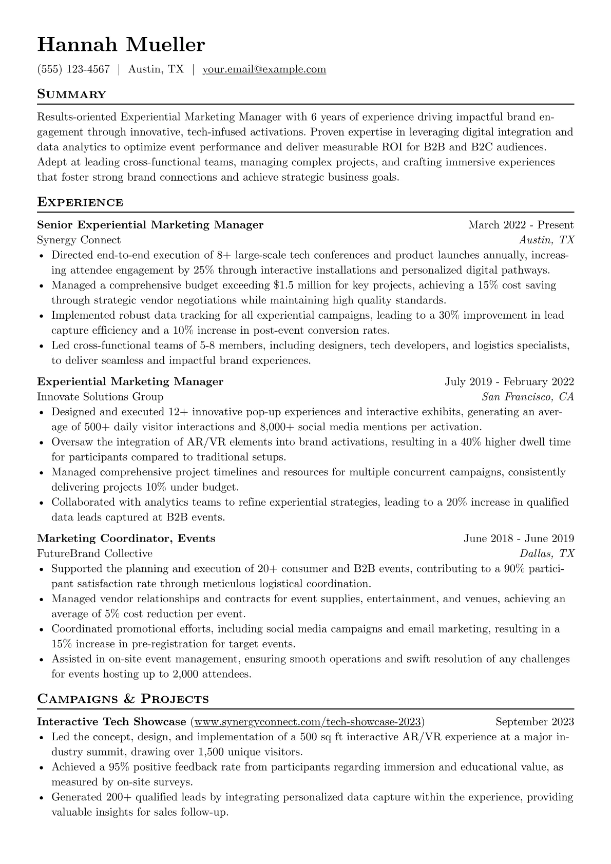 Tech & Data-Driven version - Page 1