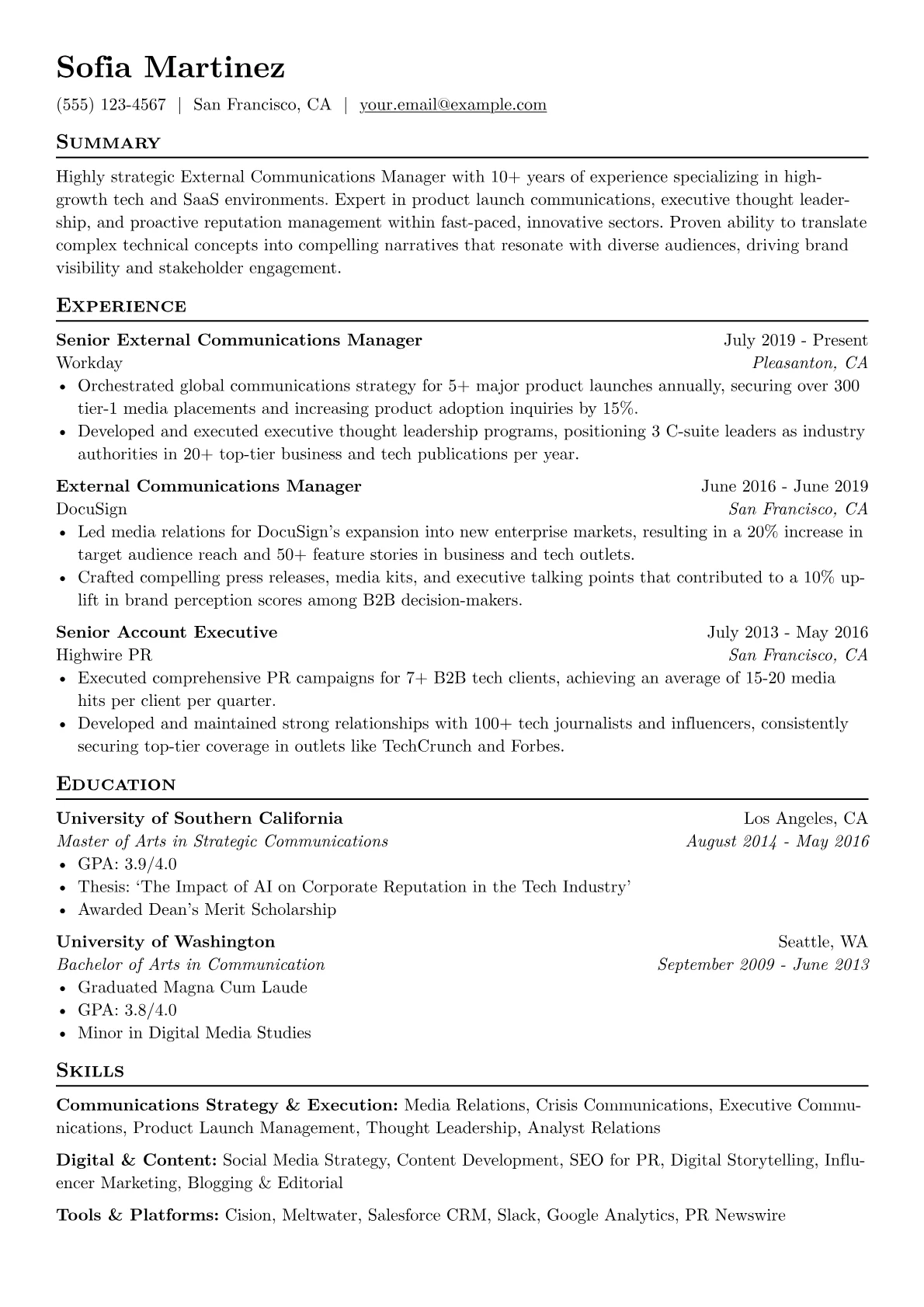Communications Strategy version - Page 1