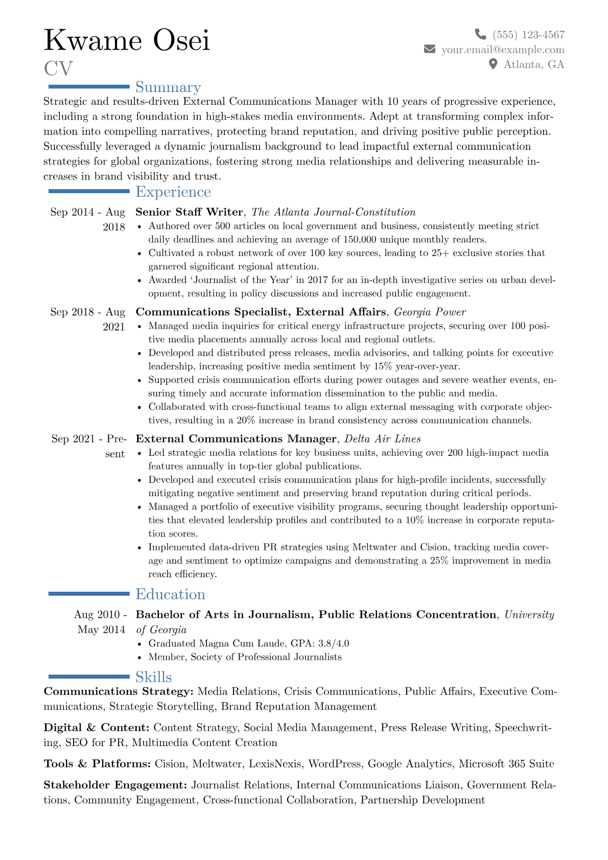Career changer version - Page 1