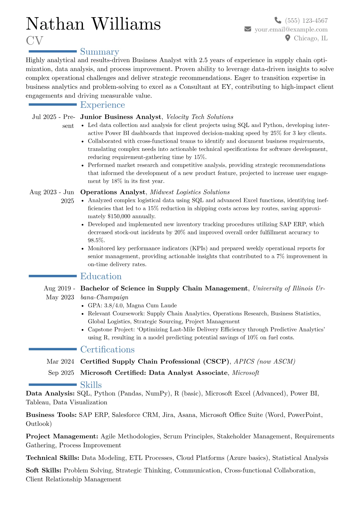 Career changer version - Page 1