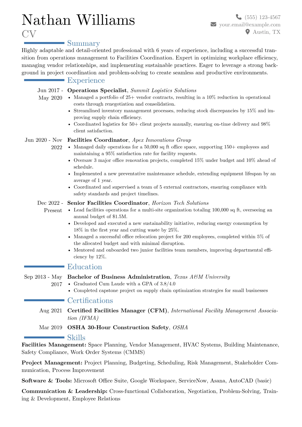 Career changer version - Page 1