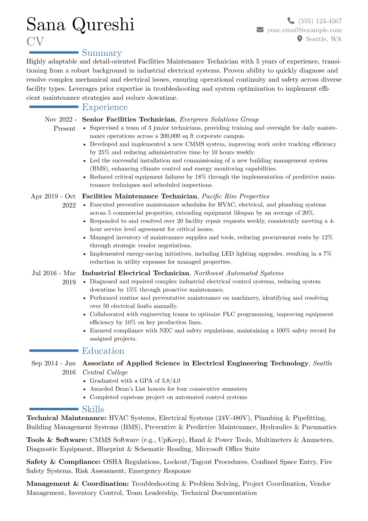 Career changer version - Page 1