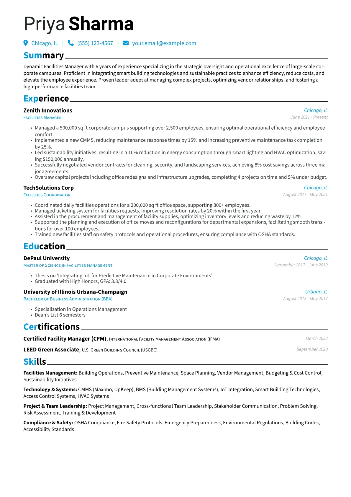 Corporate Tech version - Page 1