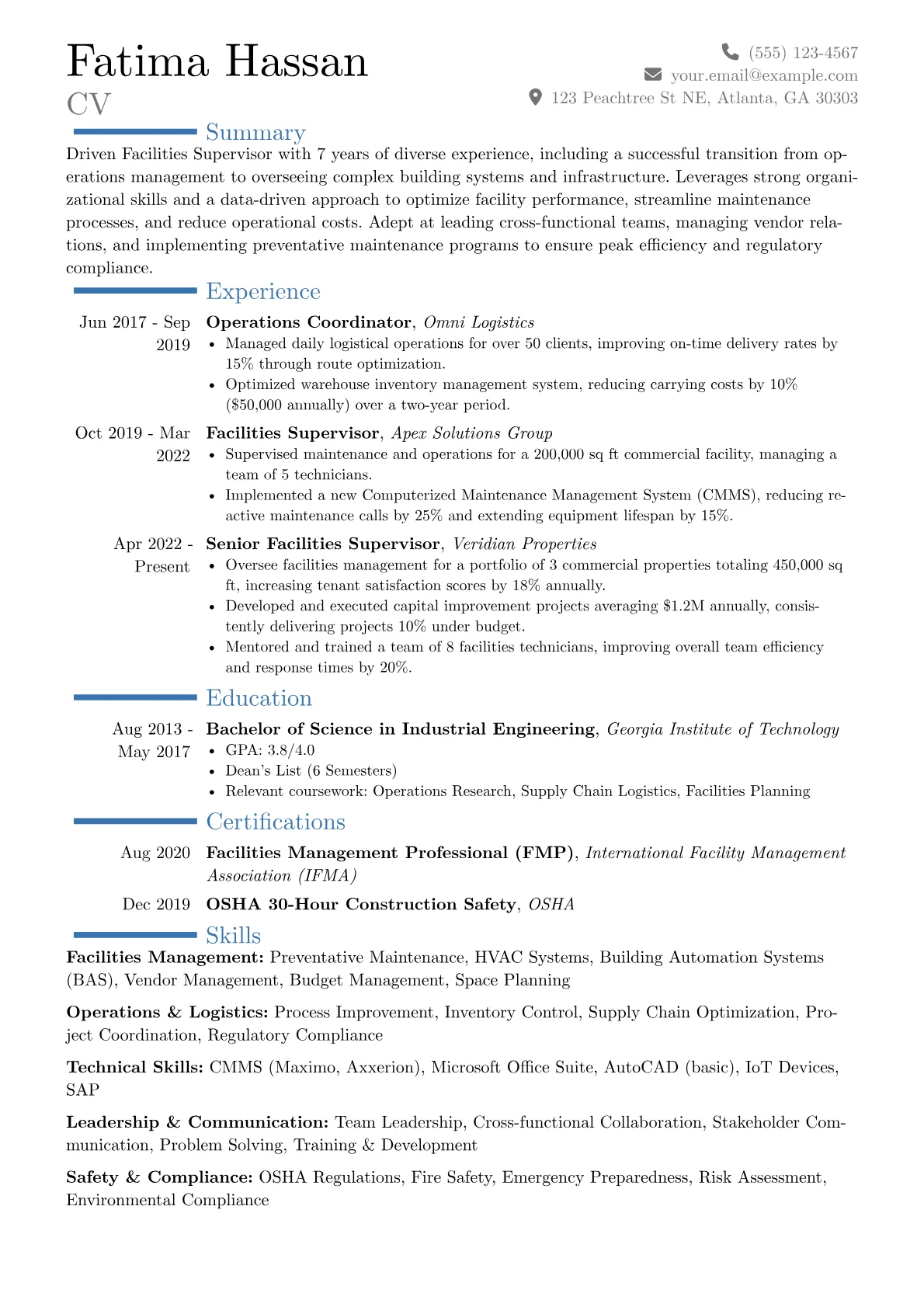 Career changer version - Page 1