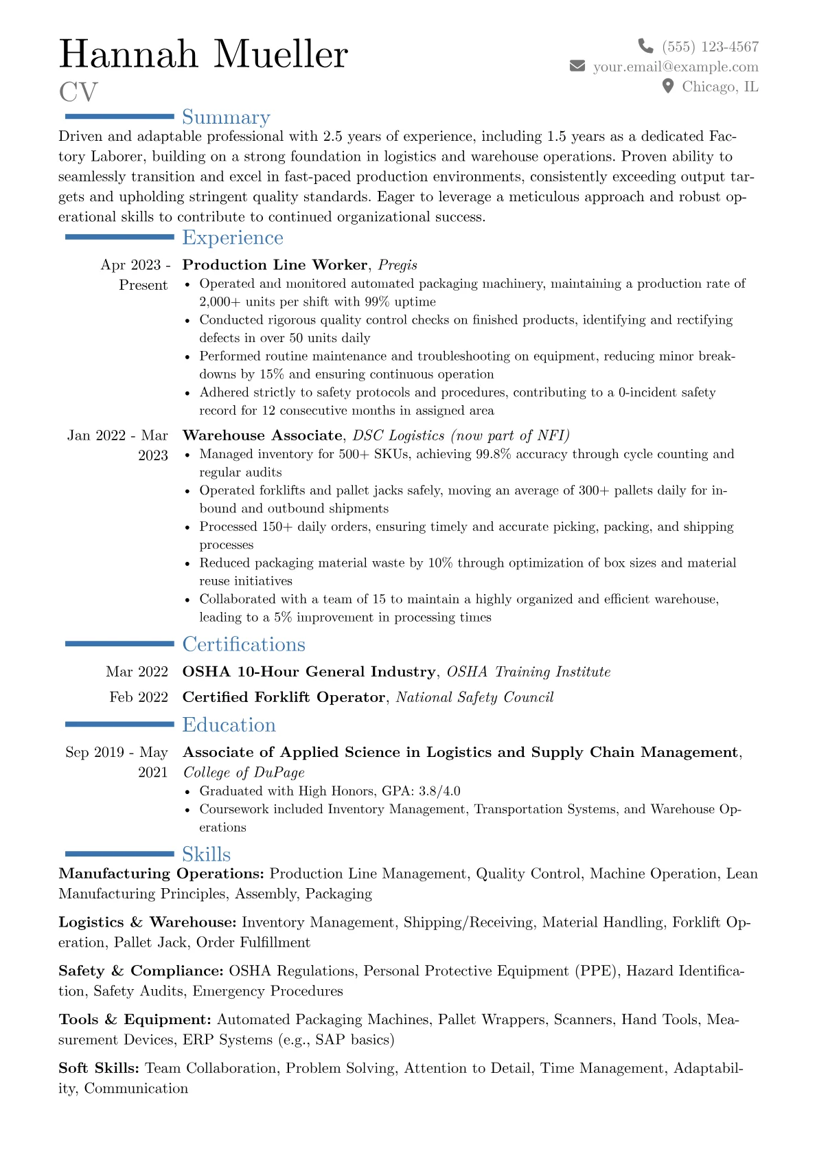 Career changer version - Page 1
