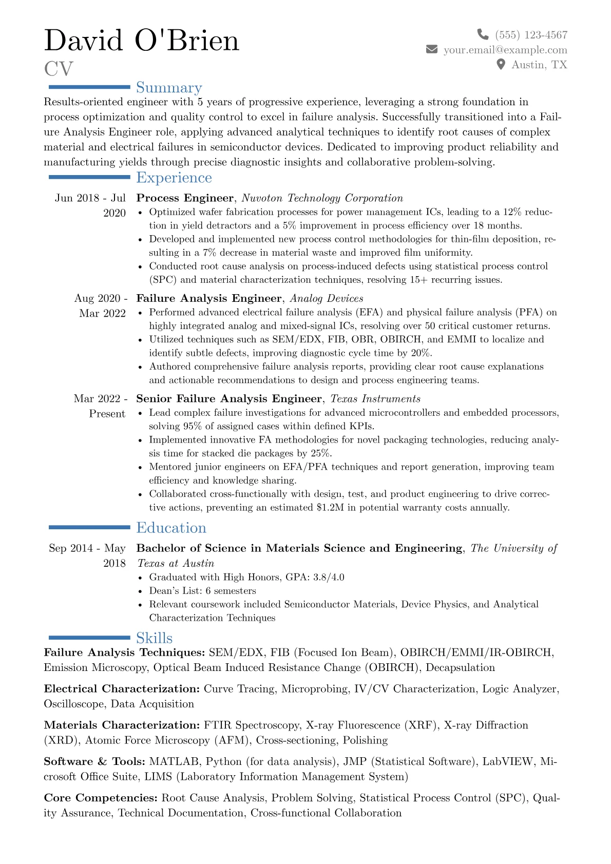 Career changer version - Page 1