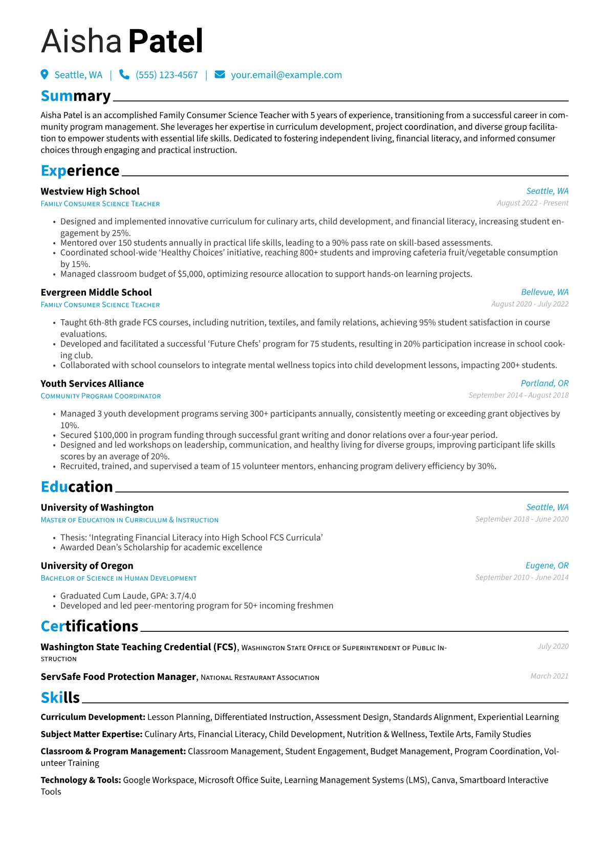 Career changer version - Page 1