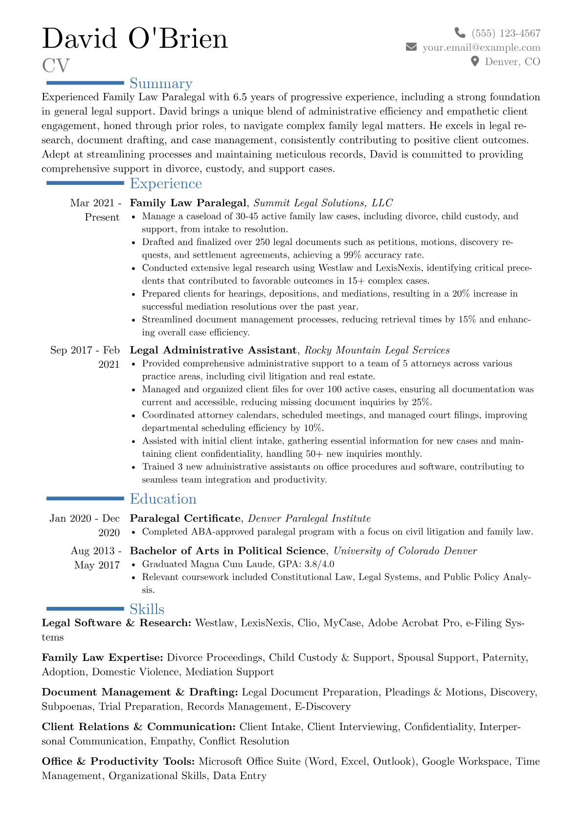 Career changer version - Page 1