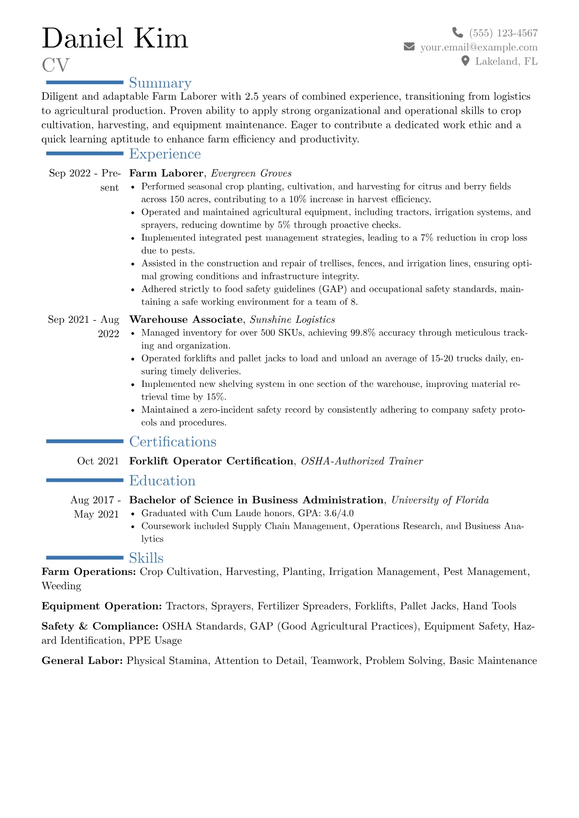 Career changer version - Page 1