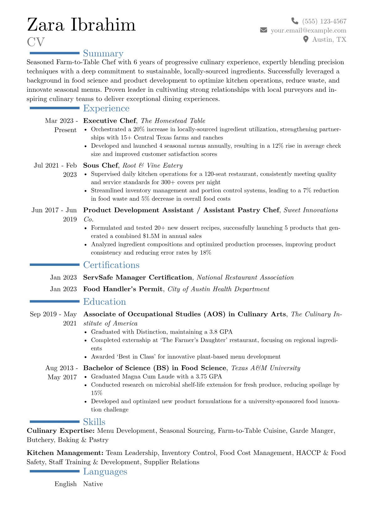 Career changer version - Page 1