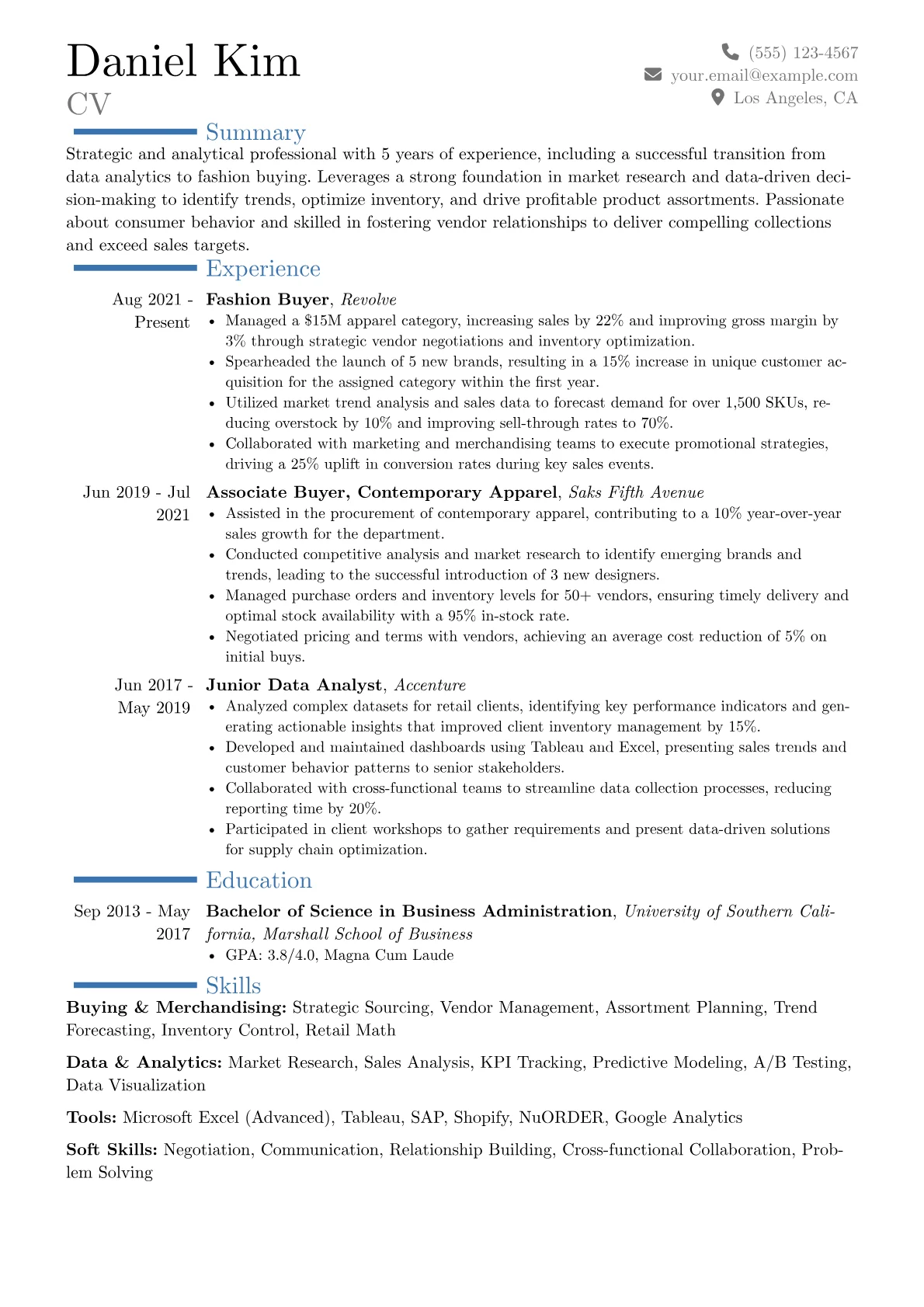Career changer version - Page 1