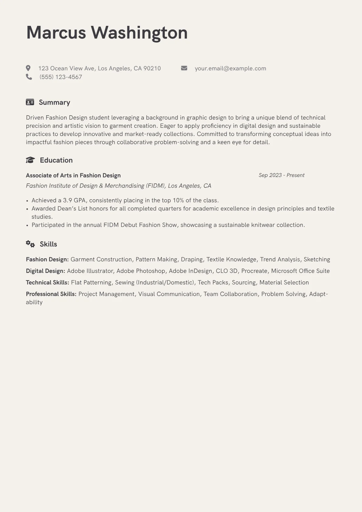 Career changer version - Page 1