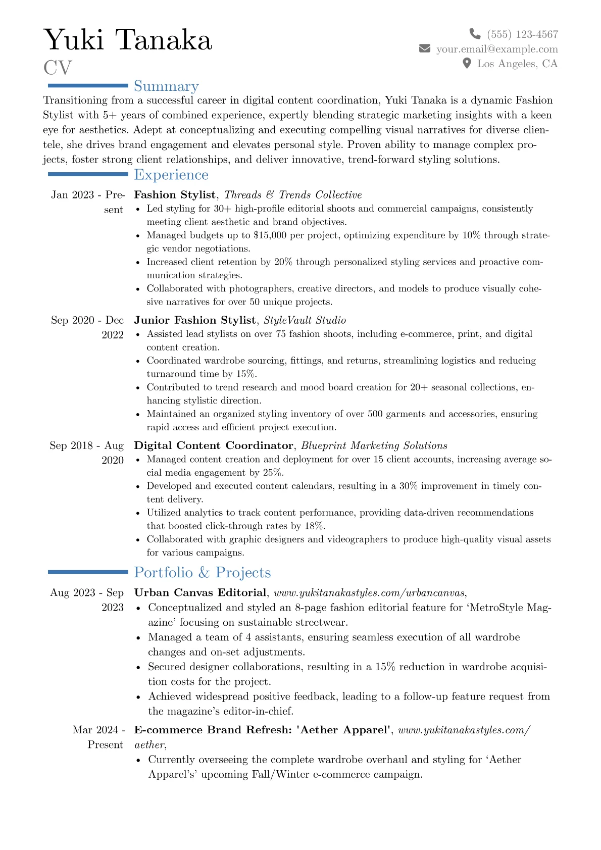 Career changer version - Page 1