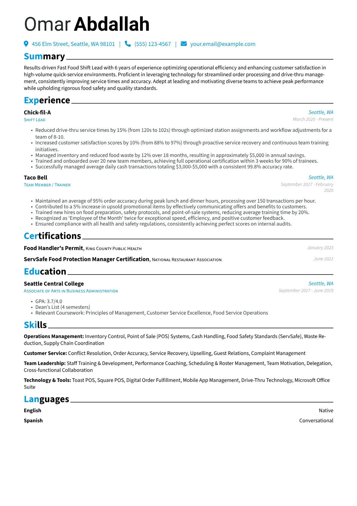 Operations-Focused Fast version - Page 1