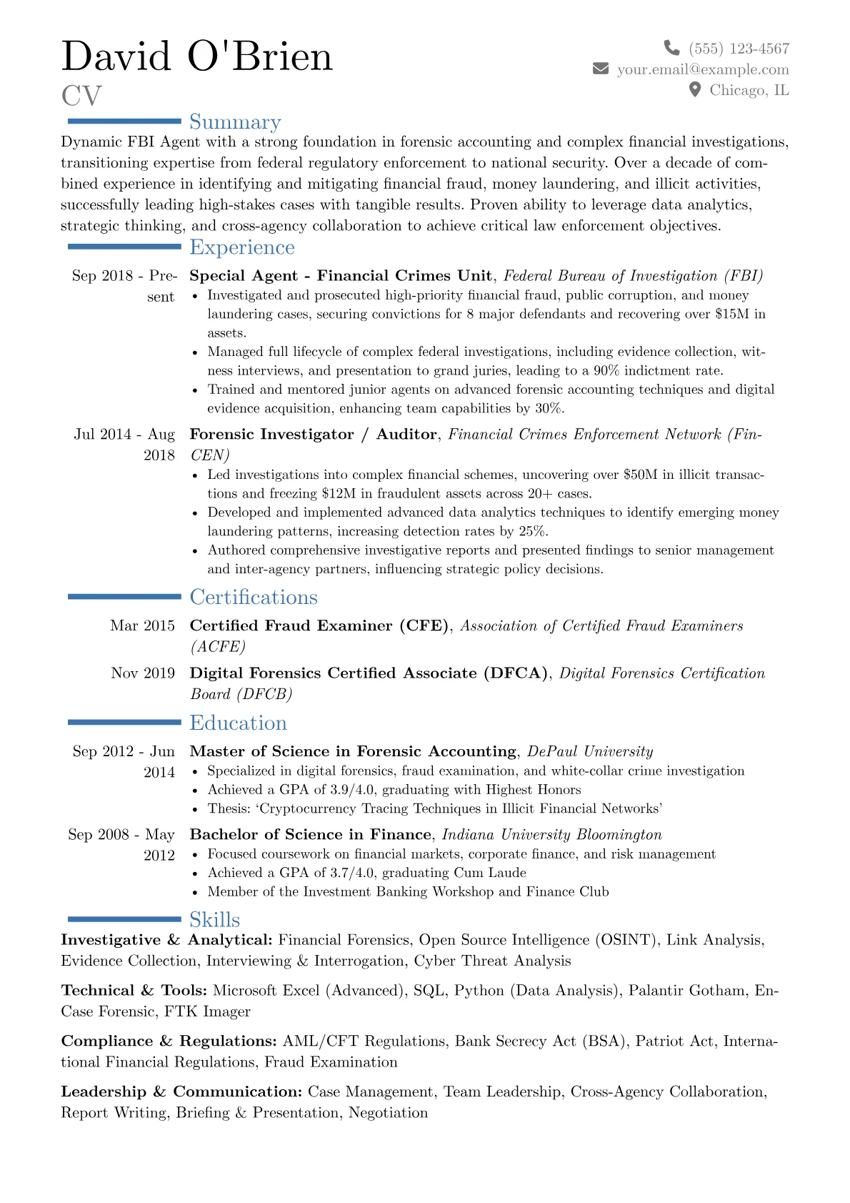 Career changer version - Page 1