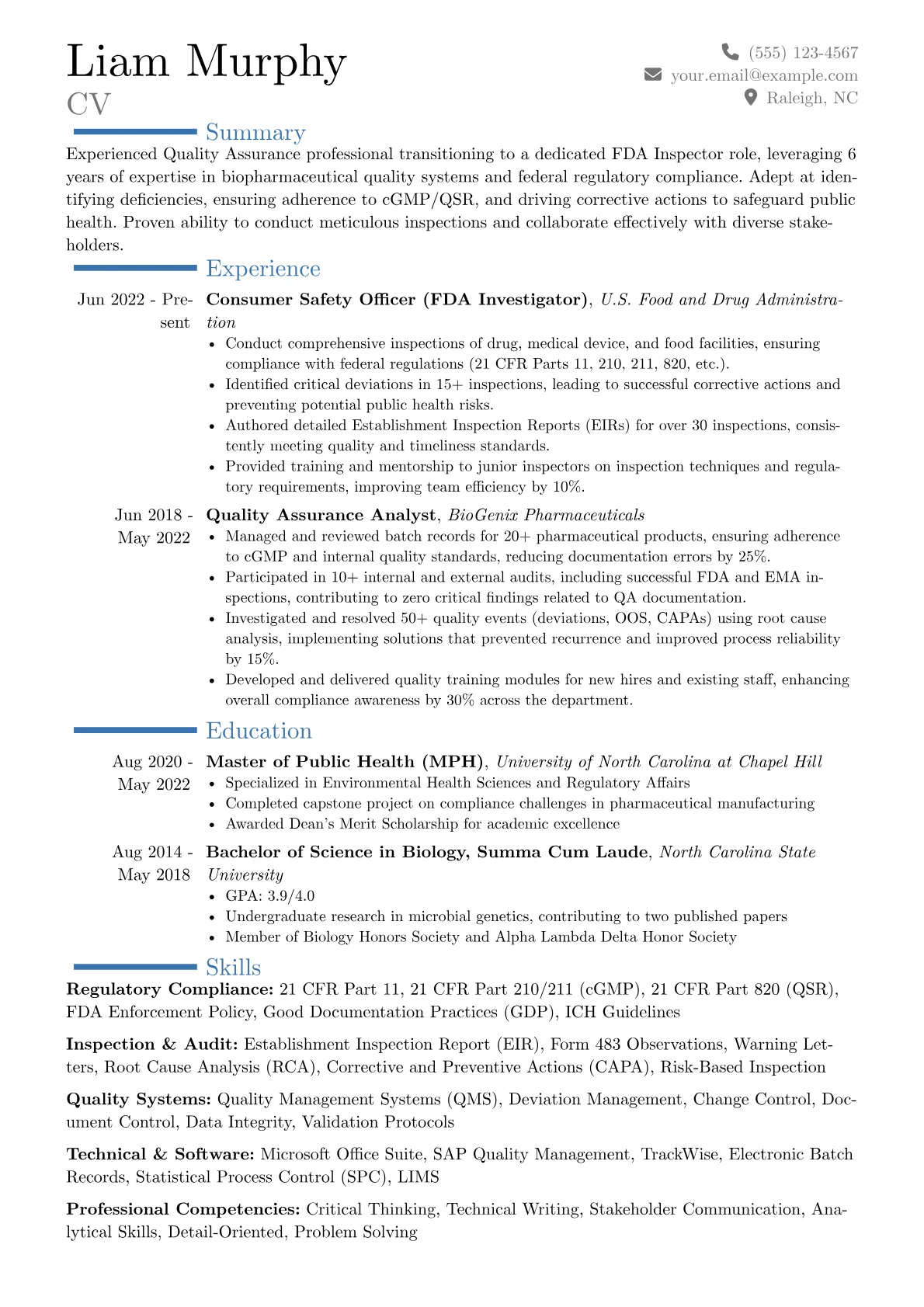 Career changer version - Page 1
