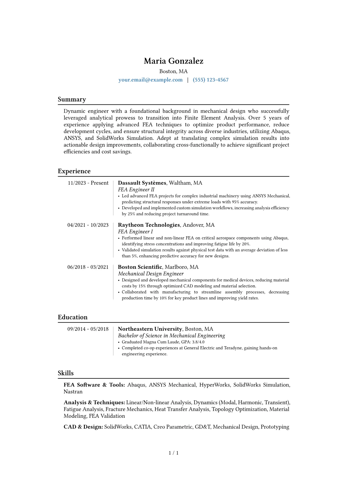 Career changer version - Page 1