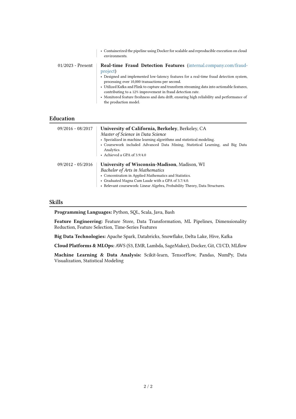 Career changer version - Page 2