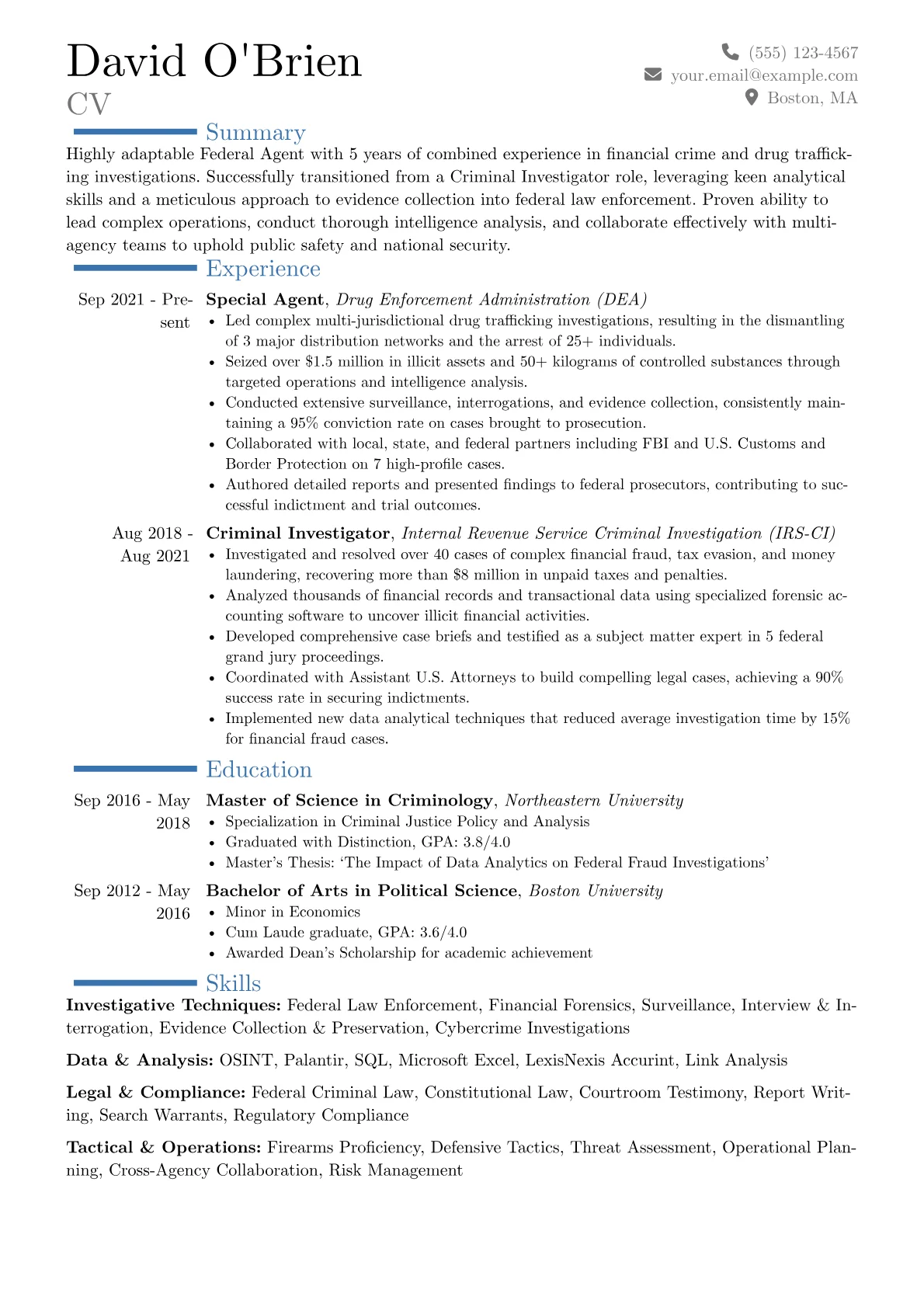 Career changer version - Page 1
